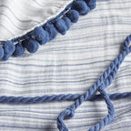 Καφτάνι Charisma με pom-pom L-XL / Denim